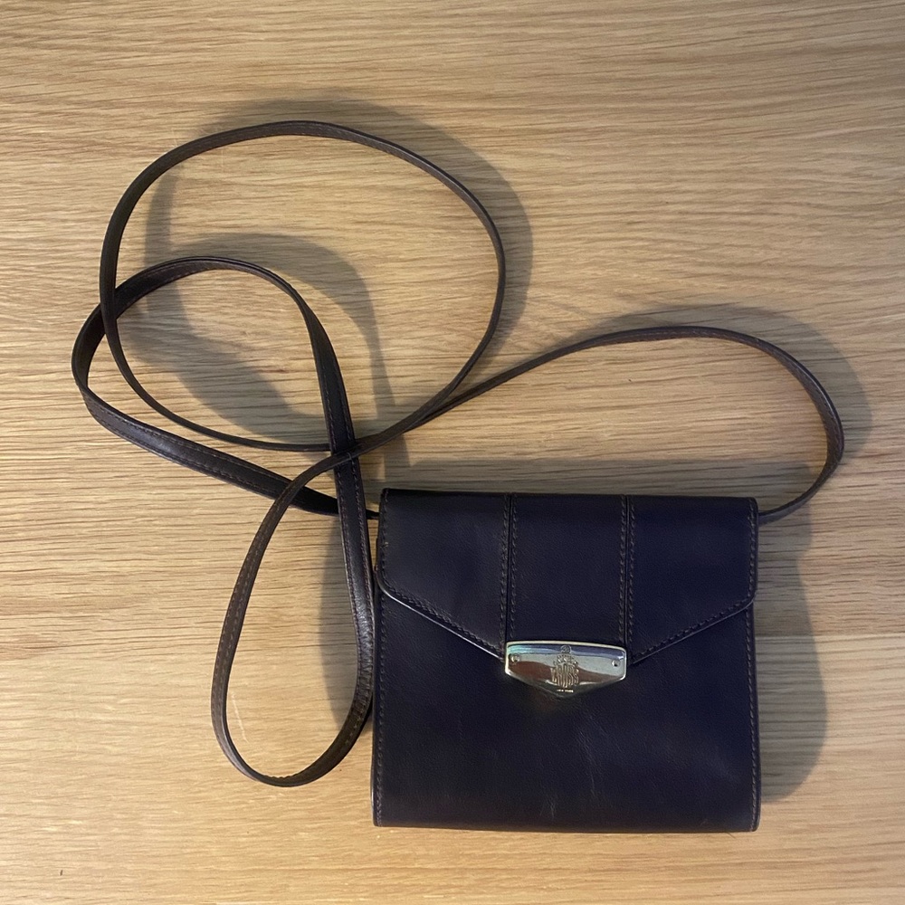 Mark Cross Chic Dark Brown Crossbody Bag